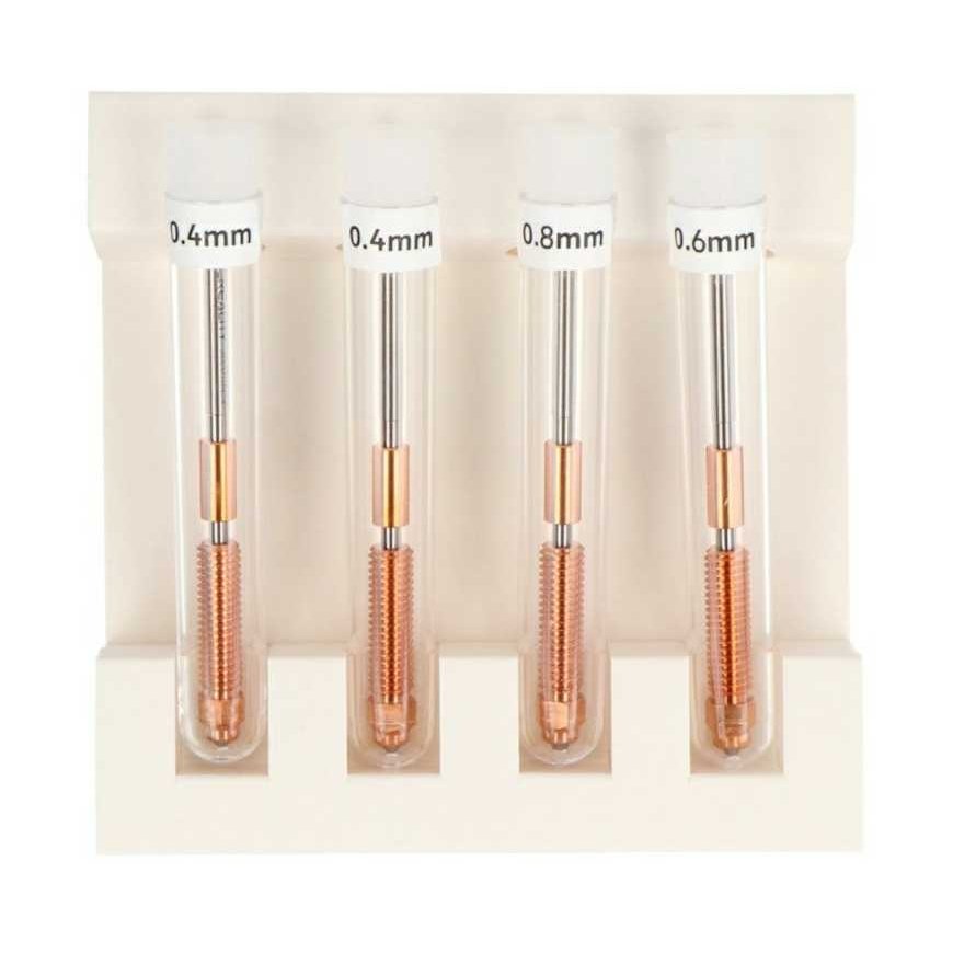 Unicorn Quick-Swap antgalių rinkinys Creality 3D spausdintuvams - 0.4mm/0.6mm/0.8mm - 1.75mm siūlas - 4 vnt. – 2