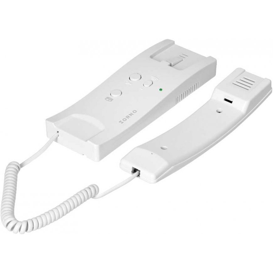 Orno ENIR, intercom set for one family, 2-wire, DIN rail power supply, with remote control reader, white – 5