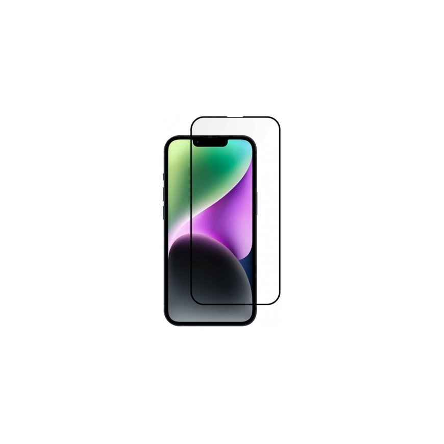 Riff '5D 0.3mm Tempered Glass iPhone 15 Pro Max' Black