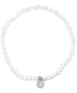 Agato Mineral Bracelet with Moonstone POL-B06/17G