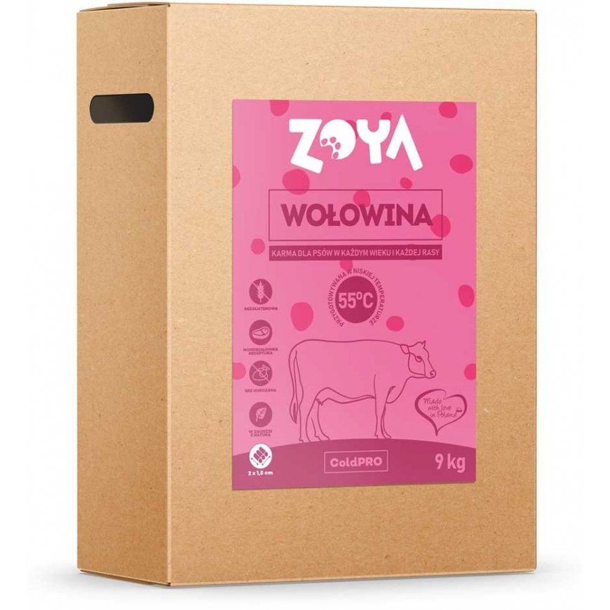 Zoya coldpro liellopa gaļa sausais ēdiens