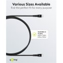 Goobay 73954 USB cable USB 2.0 2 m USB C Black