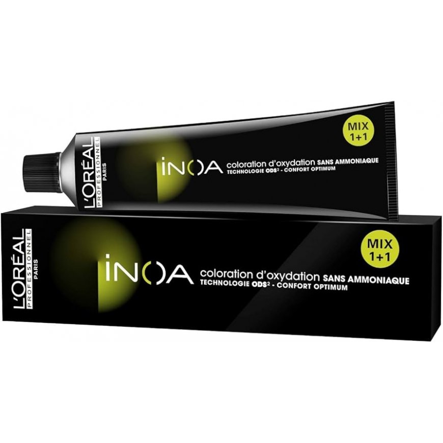 L'Oreal Professionnel, Inoa, ammonia vaba, püsiv juuksevärv, 5.25, 60 ml