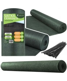 Ohut suojaverkko aidalle 1,5x50 m, 140 g/m², vihreä