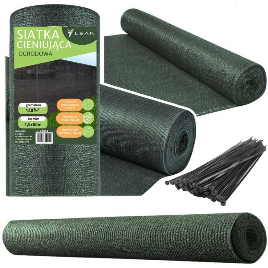 Lean Plāns aizsargtīkls žogam 1.5x50