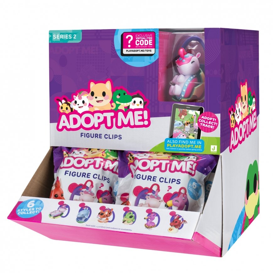 ADOPT ME Avaimenperä, yllätyspakkaus, 8 cm – 3