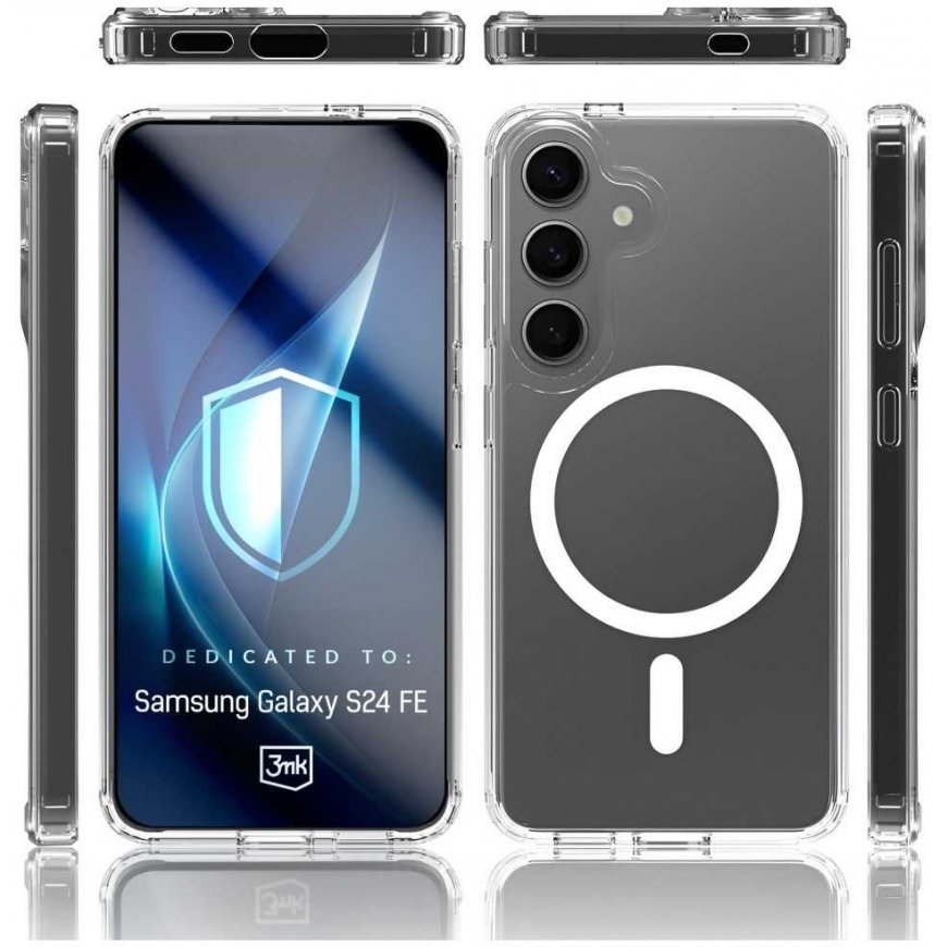 Dėklas 3MK Armor MagCase, mis on mõeldud Samsung Galaxy S24 FE-le – 3