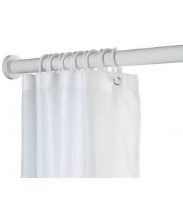 Teleskopiska dušas sliede LUZ, Ø 2,8 cm, 110-185 cm, WENKO