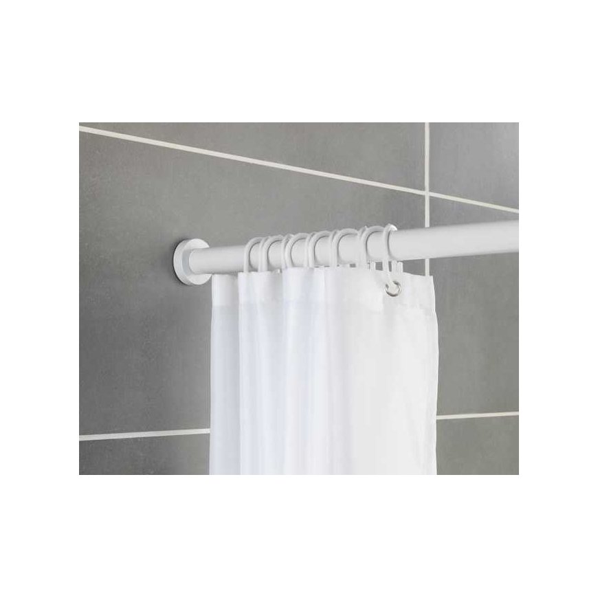 Teleskoopduširööpa LUZ, Ø 2,8 cm, 110-185 cm, WENKO – 4