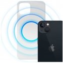 Dėklas 3MK Hardy MagSilicone on mõeldud Apple iPhone 15 hõbedase värviga