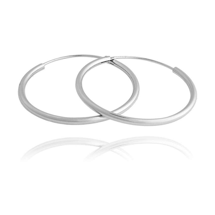 JVD Non-Standard Silver Round Earrings SVLE0208XD500