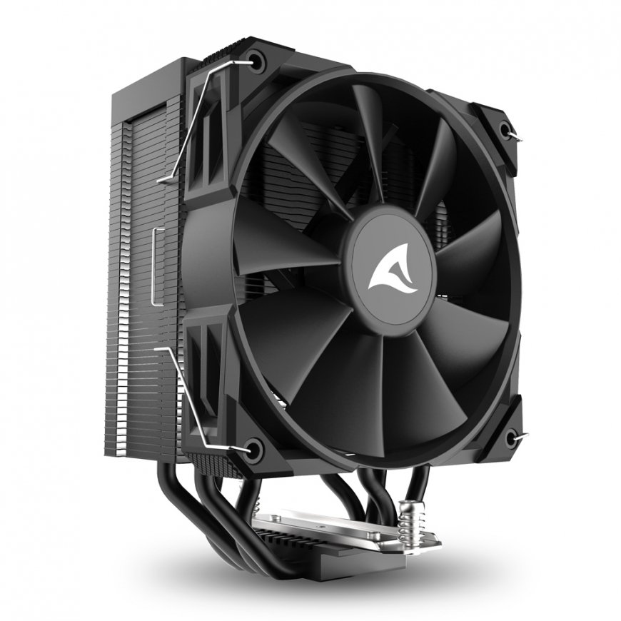 Sharkoon A40 Процессор Air cooler 12 cm Черный 1 шт