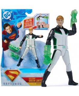 DC Comics Epic Strike -pieni hahmo Vihreä Lyhty liikkuva nukke Vihreä Lyhty 15 cm + lisävarusteet