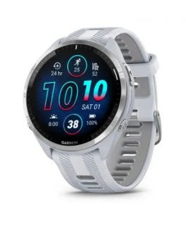 Garmin Forerunner 965 3,56 cm (1.4") AMOLED 47 mm Digitāls 454 x 454 pikseļi Skārienjūtīgais ekrāns Balts Wi-Fi GPS