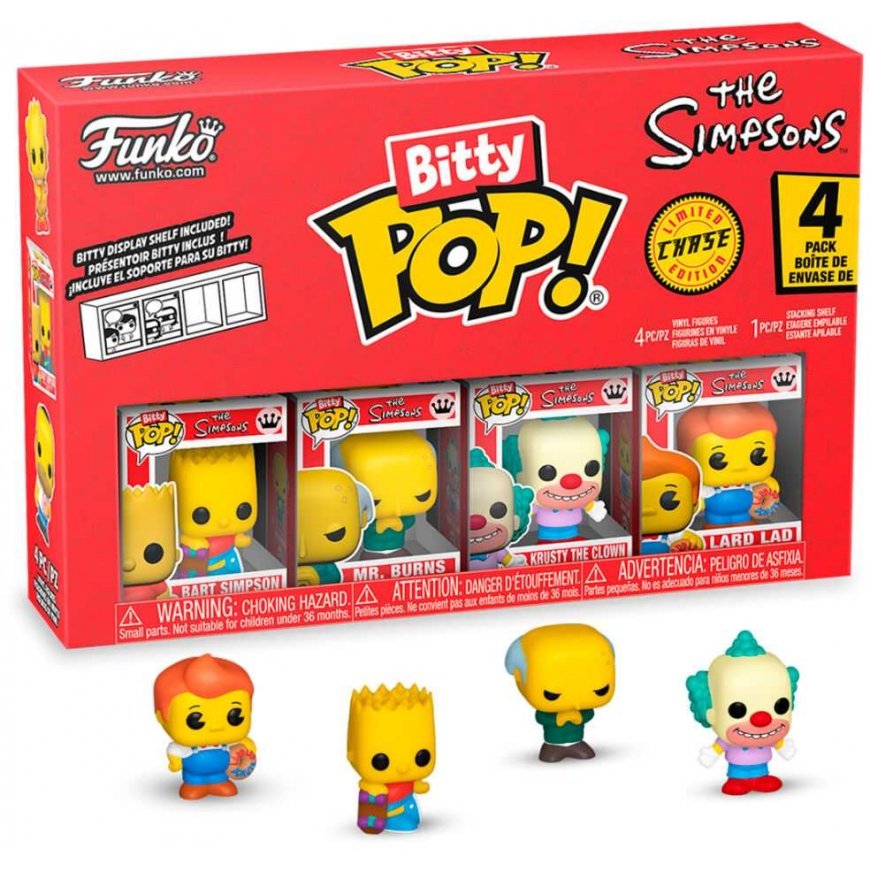 Funko Blister 4 figūras Bitty POP