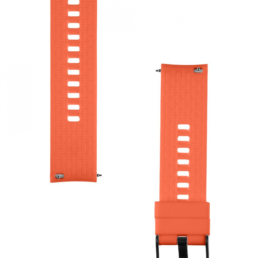 Garett 20mm grezns ādas pulksteņa siksna