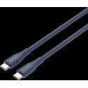 Usams CANYON kaabel CC60SC10 C-C 60W 1m Silicis Tumedat sinine Usams CANYON kaabel CC60SC10 C-C 60W 1m Silicis Tumedat sinine