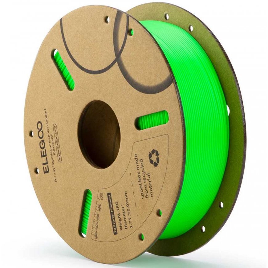 Elegoo PLA 1.75mm 1kg - Neon Zaļš