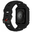 Skinarma käevõru+ümbris Mecha 2in1 Apple Watch 45/44mm musta värvi Skinarma käevõru+ümbris Mecha 2in1 Apple Watch 45/44mm musta värvi