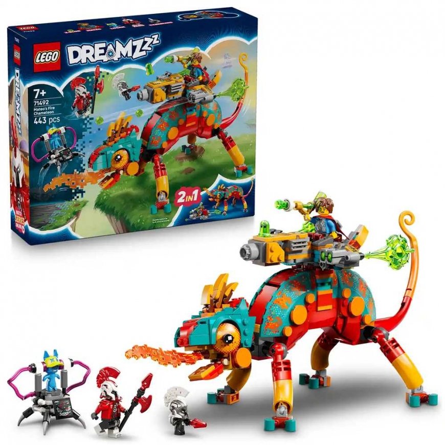 LEGO® DREAMZzz™ 71492 Mateo ja tema tulevane kameeleon