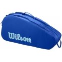 Wilson Ultra V5 Tour teniso raketės krepšys, 6 vietų, mėlynas