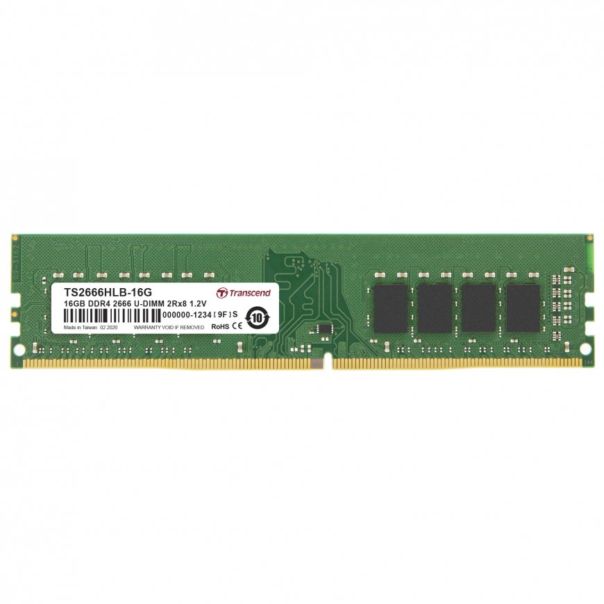 Transcend TS2666HLB-16G модуль памяти 16 GB 2 x 8 GB DDR4 – 2
