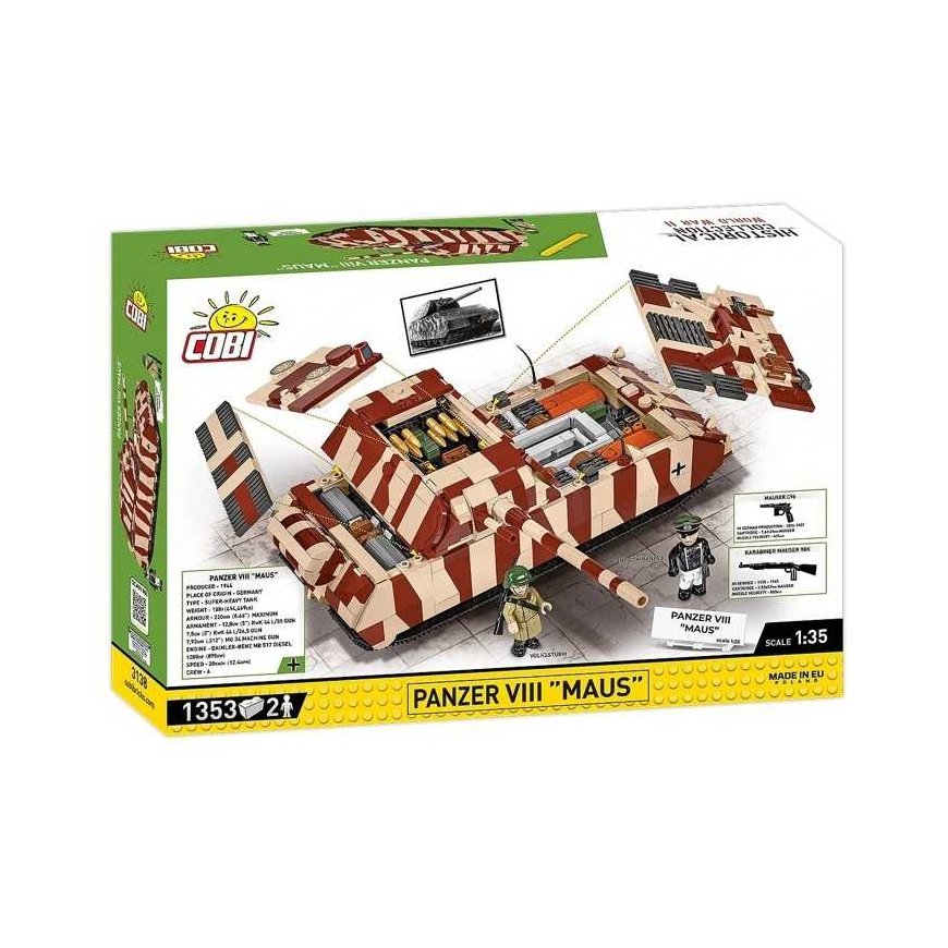 Cobi Panzer VIII Maus – 4