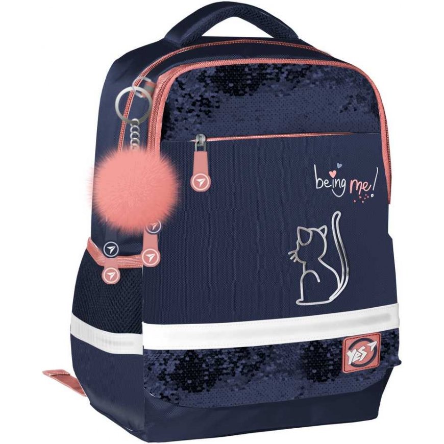Backpack YES S-52 Ergo Be Like a Cat, 360x280x130 mm