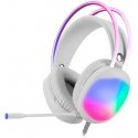 MARVO HG8959 Lumi 40 RGB Провода игровые наушники | USB | 3.5 мм | Белые MARVO HG8959 Lumi 40 RGB Провода игровые наушники | USB | 3.5 мм | Белые