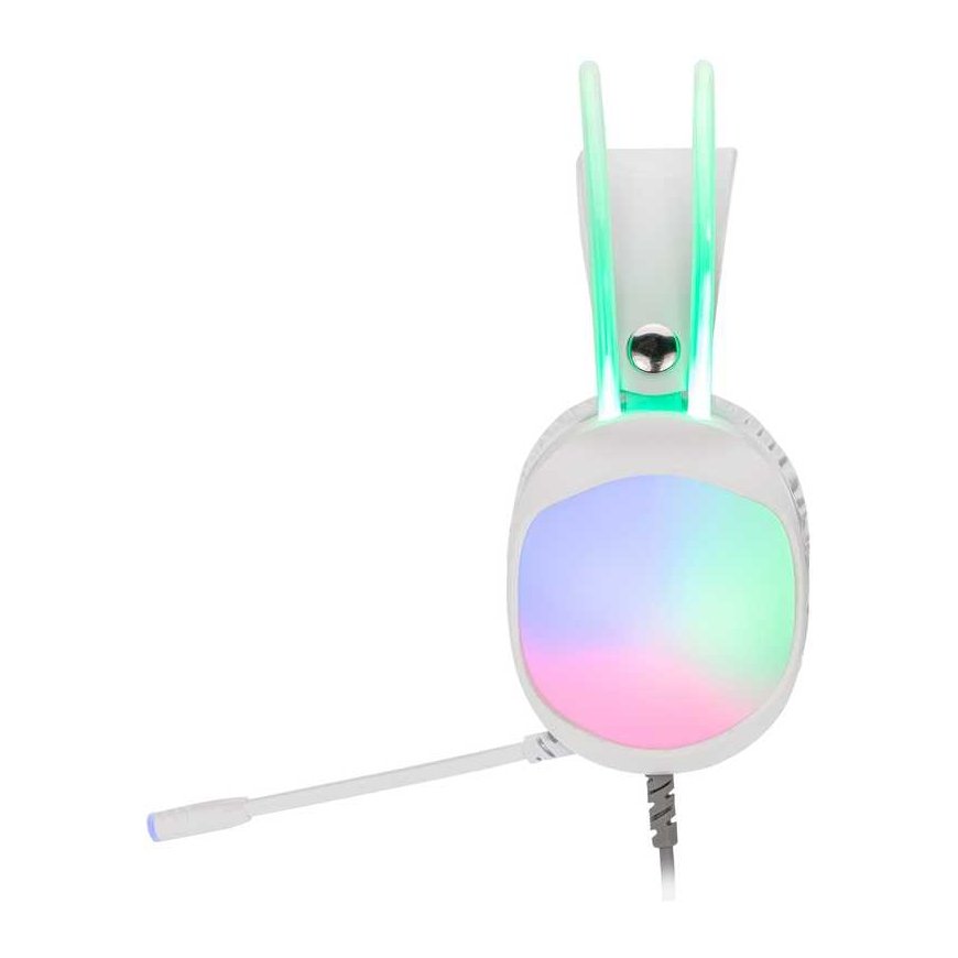 MARVO HG8959 Lumi 40 RGB Провода игровые наушники | USB | 3.5 мм | Белые – 4