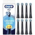 Oral B - Заменяемые насадки Oral-B iO Series Ultimate Clean черные - черные - 8 штук Oral B - Заменяемые насадки Oral-B iO Series Ultimate Clean черные - черные - 8 штук