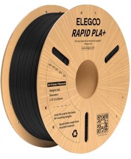 Филамент ELEGOO Rapid PLA+ черного цвета