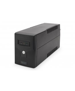 Digitus DN-170063 puhvertoiteallikas (UPS) Liini-interaktiivne 0,6 kVA 360 W 2 vahelduvvoolu kontakt