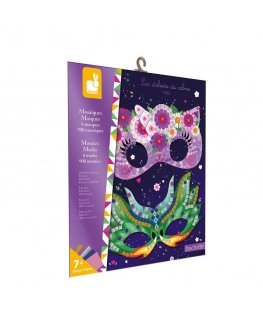 JANOD Creative Kit - Mosaic Masks Set 1 kpl