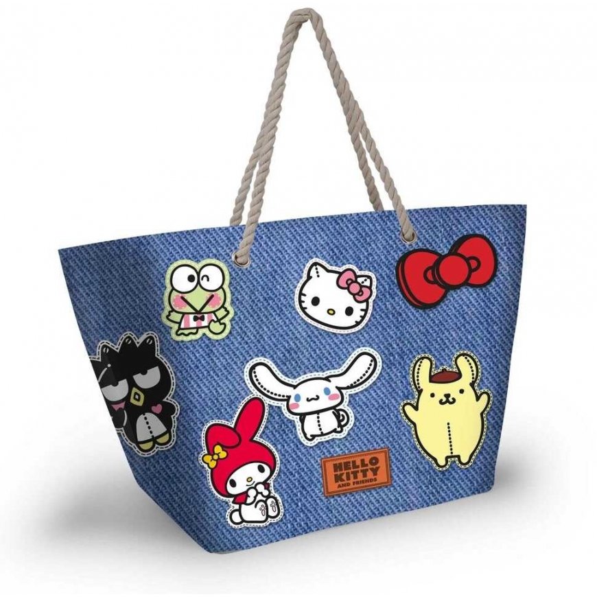 Karactermania Hello Kitty Stickers beach bag