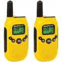 Blow Pūt PMR raadio BF-T6 2W 2tk kollane BAOFENG Blow Pūt PMR raadio BF-T6 2W 2tk kollane BAOFENG