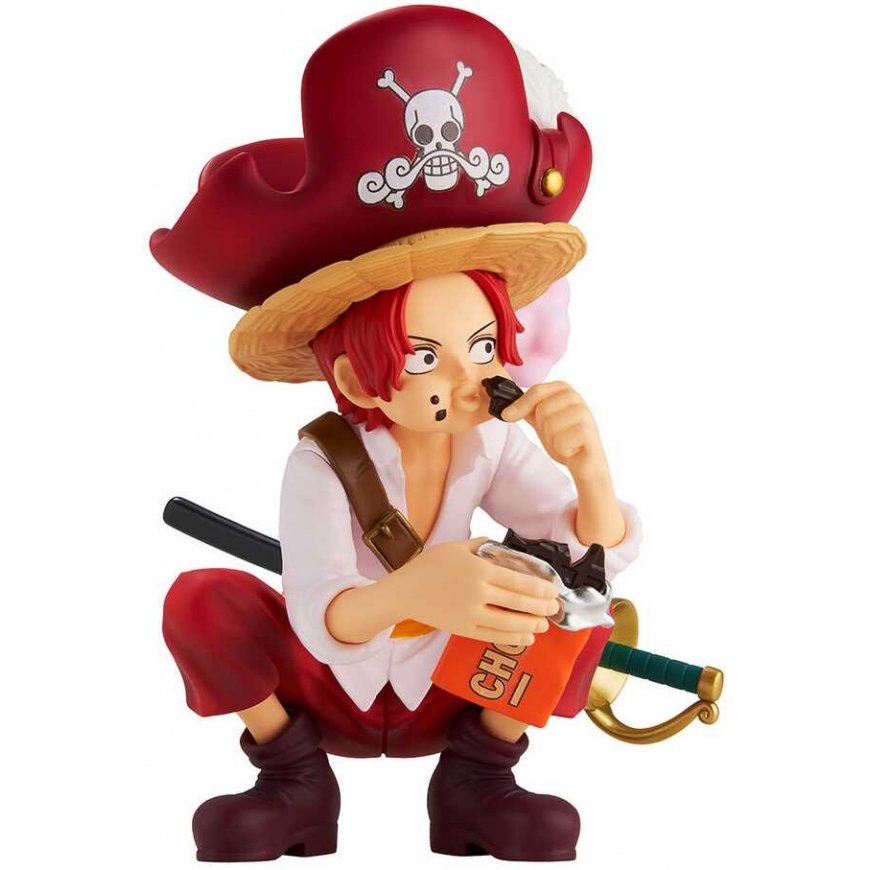 Banpresto One Piece Roger piratų Shanks Ichibansho figūra 9 cm