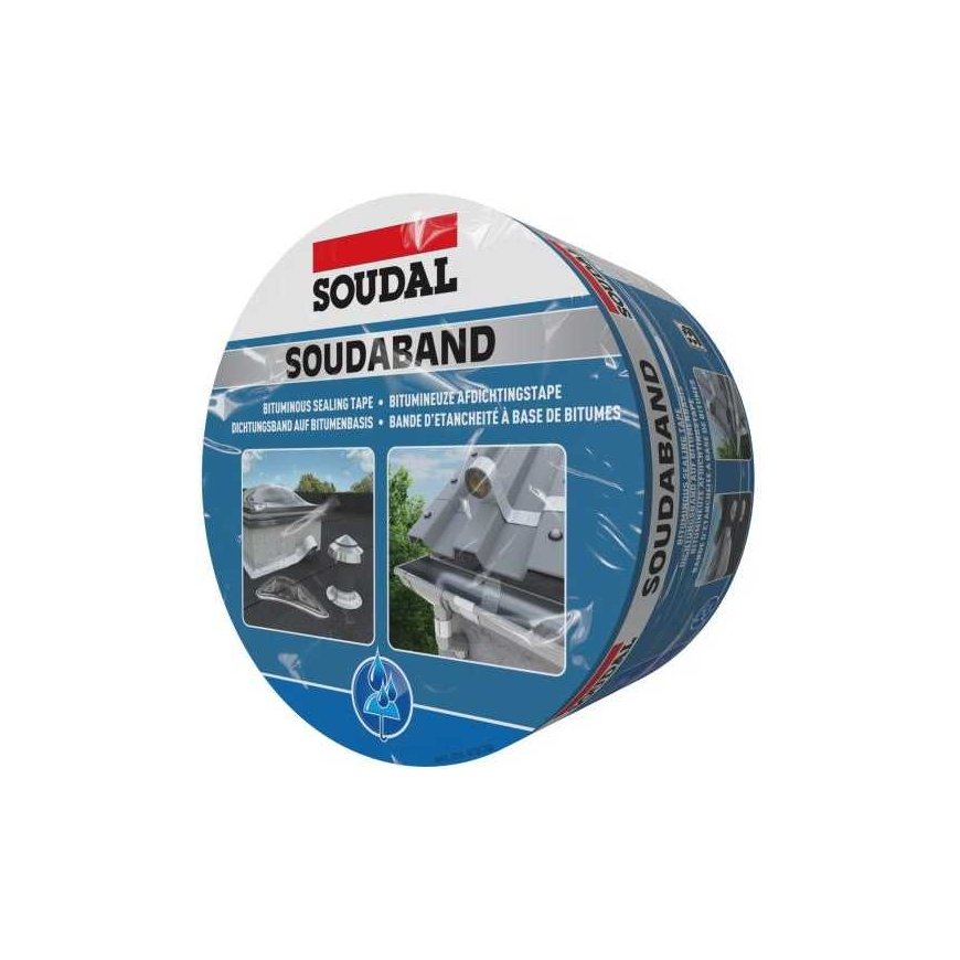 Lipīga lente Soudal 108142 225 mm 10 m