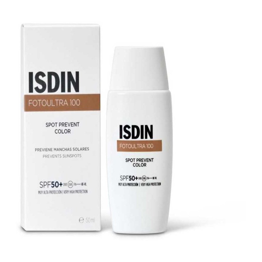 Isdin FOTOULTRA 100 ACTIVE UNIFY COLOR SPF 50+ tinted sunscreen 50 ml