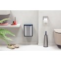Brabantia Bo Waste Bin 7 L Прямоугольный Стальной Черный, Стальной Brabantia Bo Waste Bin 7 L Прямоугольный Стальной Черный, Стальной