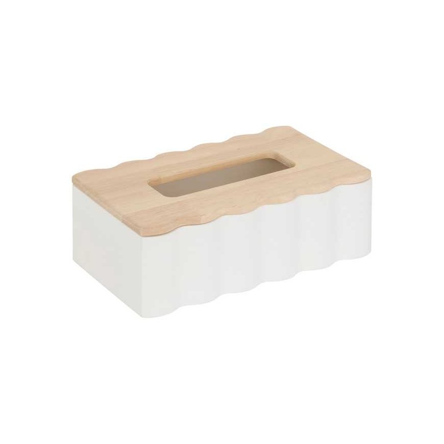 Cherry colored napkin box, 24 x 9 x 15 cm