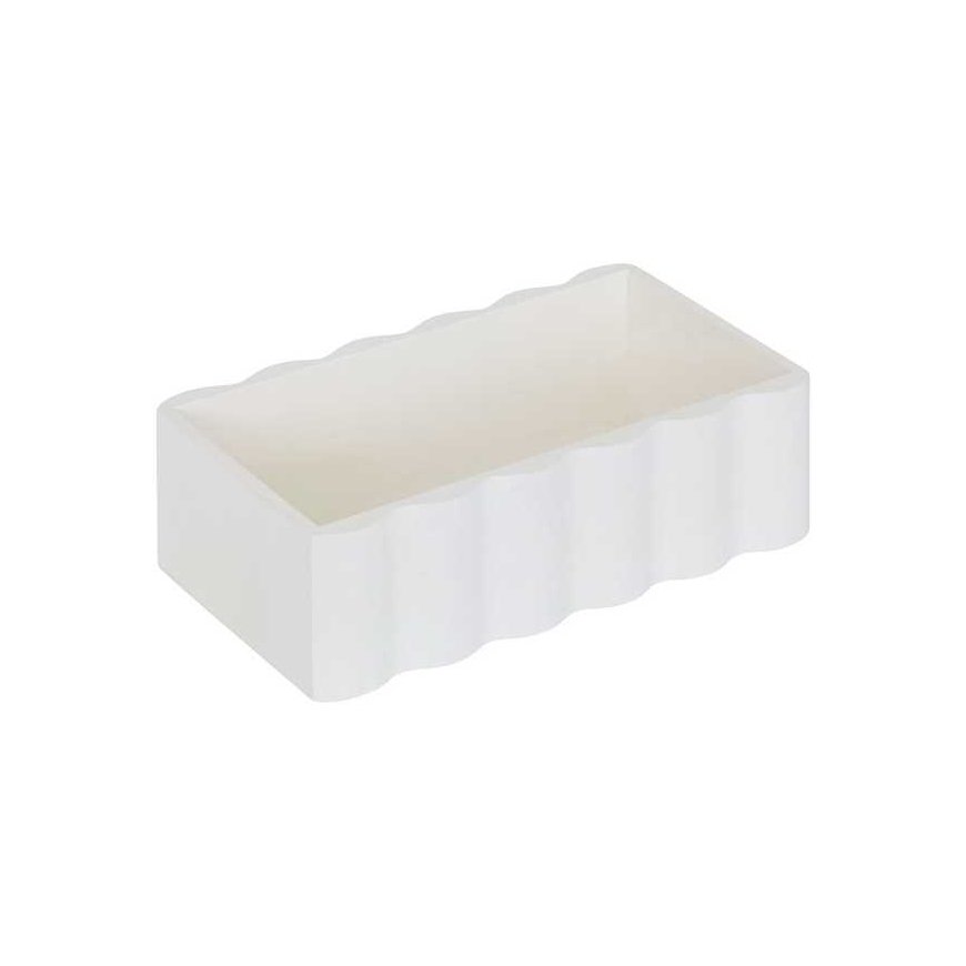 Cherry colored napkin box, 24 x 9 x 15 cm – 3