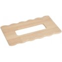 Cherry colored napkin box, 24 x 9 x 15 cm