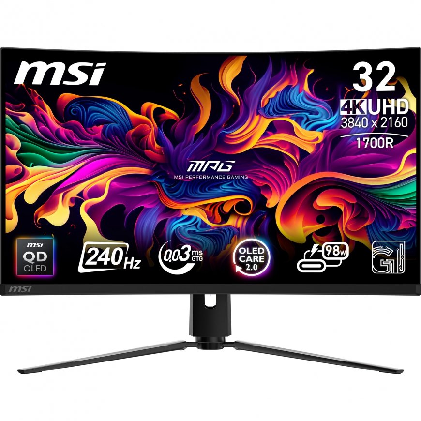 MSI MPG 321CURXDE QD-OLED monitori 80
