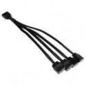 Akasa aRGB Splitter Cable, 1-to-6, 3-Pin - black Akasa aRGB Splitter Cable, 1-to-6, 3-Pin - black