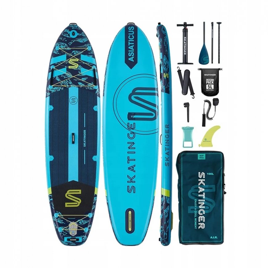 Deska SUP SKATINGER Asiaticus 350x89x15 cm Jogos