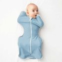 Love To Dream Swaddle UP Wrap - Size M - Dusty Blue - STAGE 1 - 1.0 TOG Original Love To Dream Swaddle UP Wrap - Size M - Dusty Blue - STAGE 1 - 1.0 TOG Original