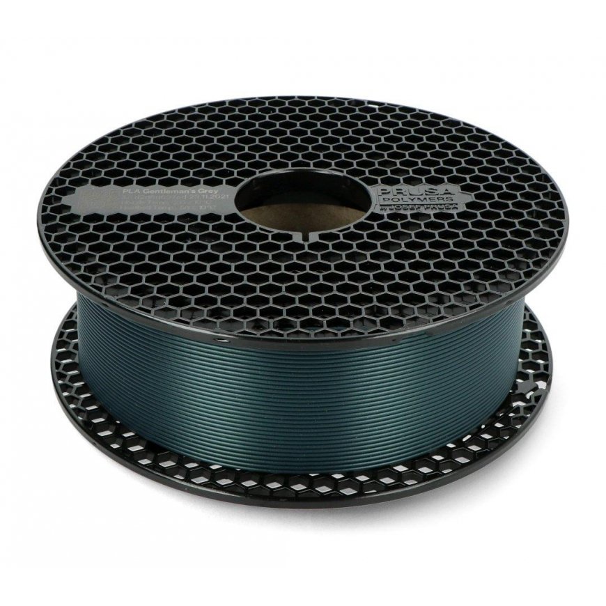 Plastikas Prusa PLA 1.75mm 1kg - Gentleman's Pilkas – 2