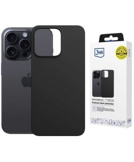 Чехол 3MK Hardy MagSilicone для Apple iPhone 16 Pro графитового цвета