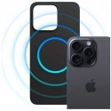 3MK Hardy MagSilicone case for Apple iPhone 16 Pro in graphite color